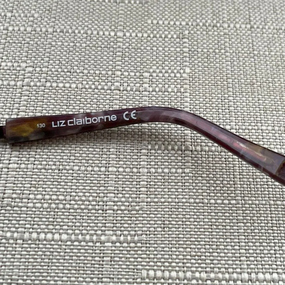 Liz Claiborne Women Glasses Frame Red Tone Eyeglasses L306 130 52[]16 Frame